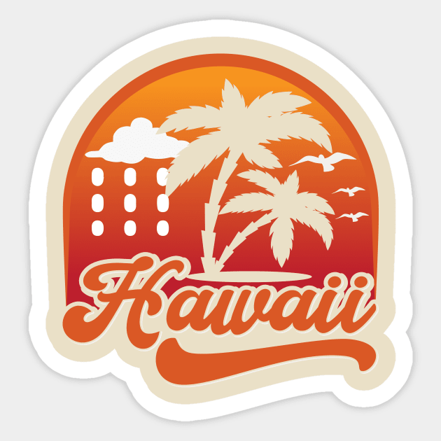 Aloha Hawaii Hawaiian Island Sticker by CREATIVITY88